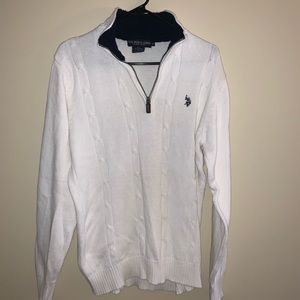 Men’s quarter zip sweater